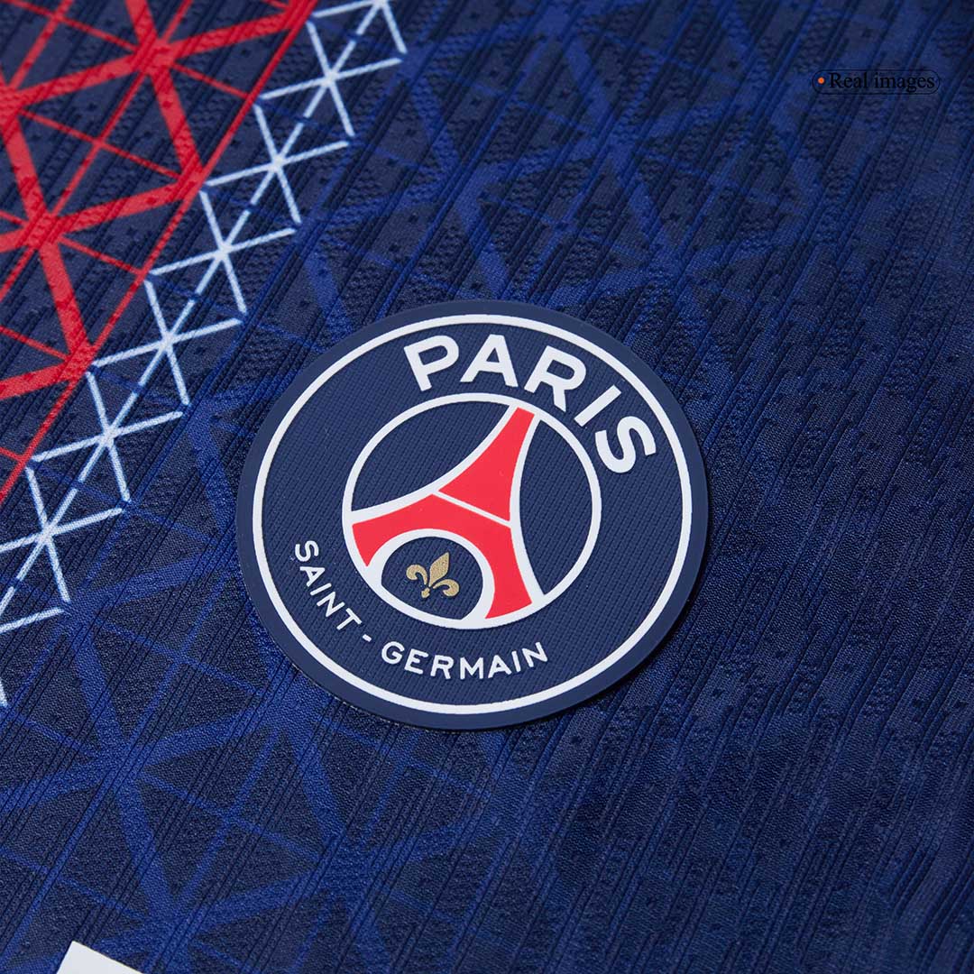 Maillot domicile authentique PSG KVARATSKHELIA n°7 2025/26