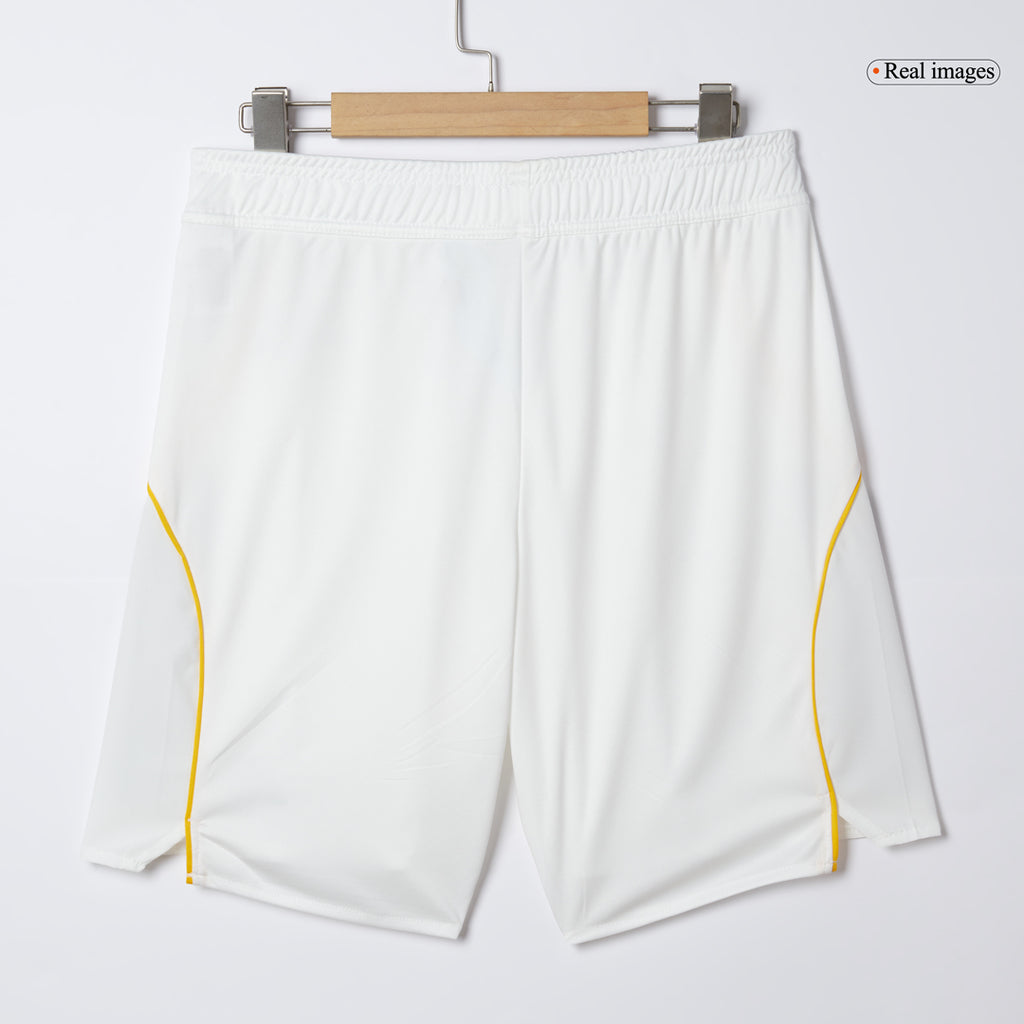 Pantalón corto de fútbol local del Real Madrid auténtico 2025/26