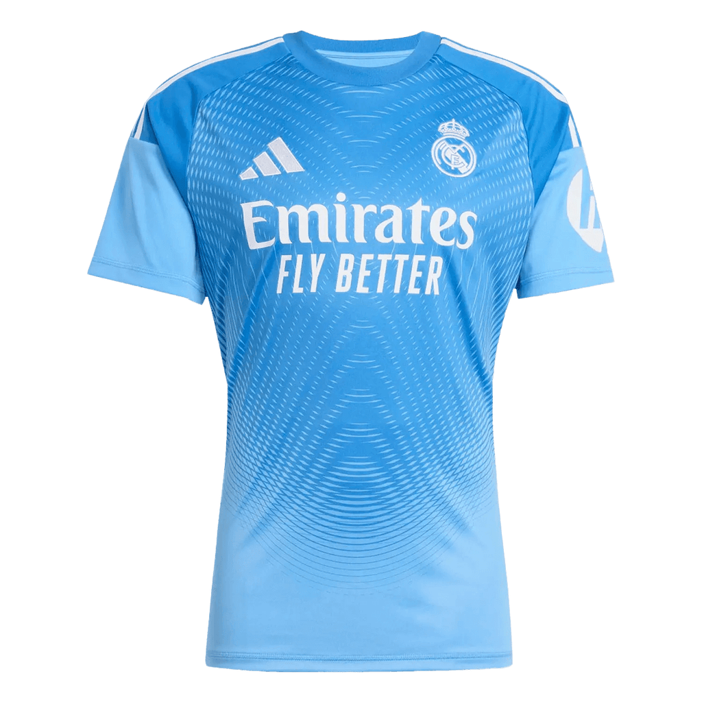 Real Madrid Goalkeeper Soccer Jersey 2025/26 Blue - Football Shirt | SmartJerseys | Official Quality