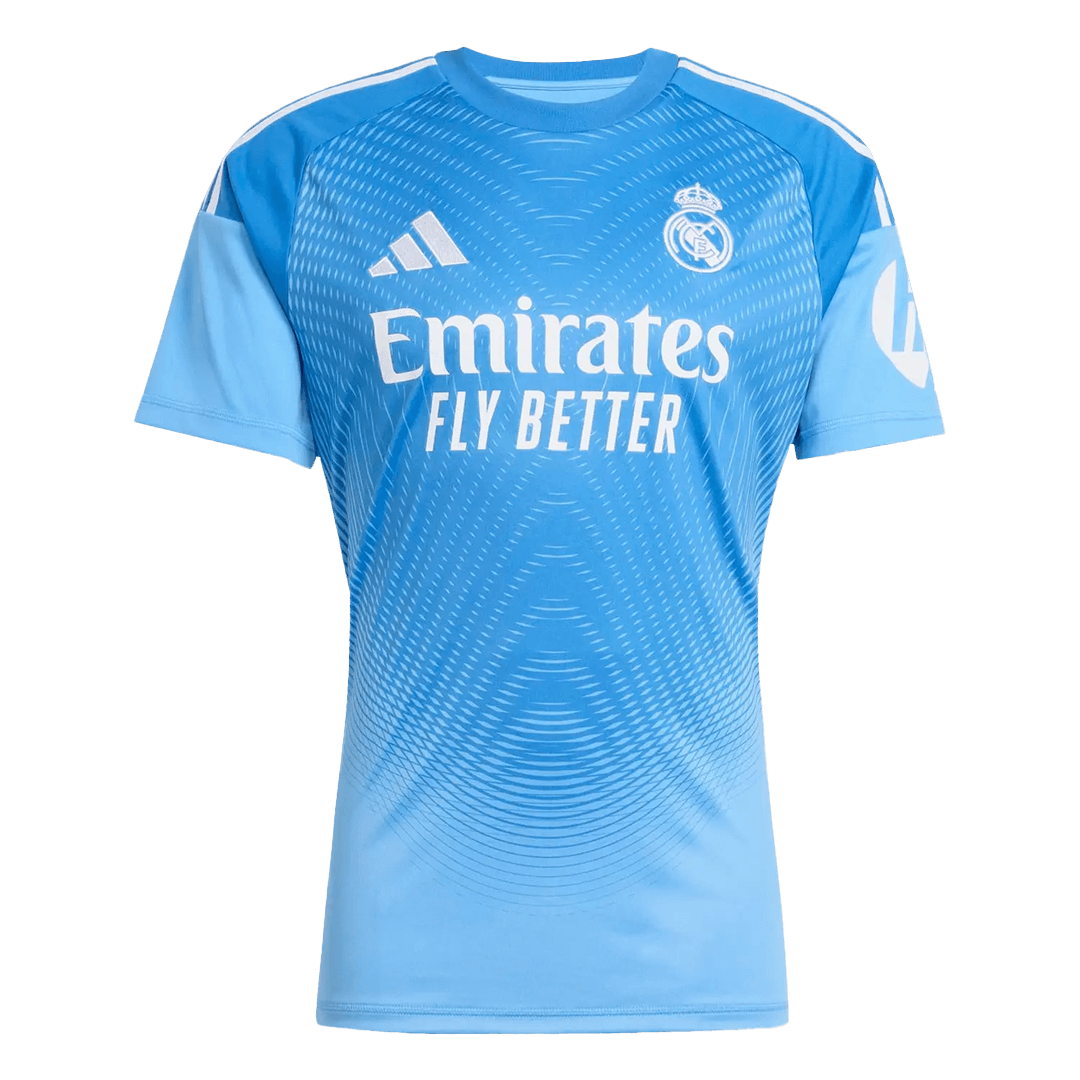 Real Madrid Goalkeeper Soccer Jersey 2025/26 Blue - Football Shirt | SmartJerseys | Official Quality