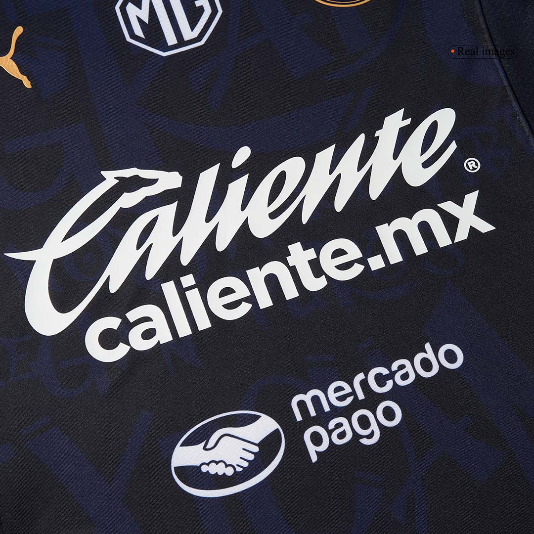 Camiseta de fútbol de visitante de Chivas, auténtica, 2024/25
