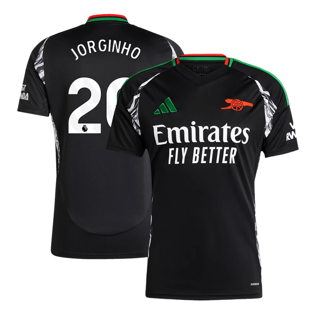 Arsenal JORGINHO #20 Away Soccer Jersey 2024/25 - Football Shirt | SmartJerseys | Official Quality