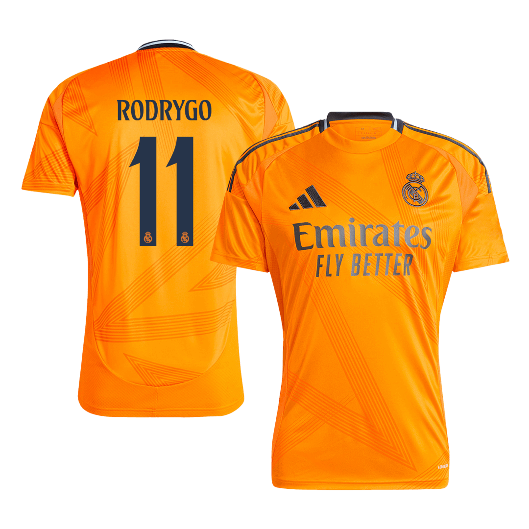 Real Madrid RODRYGO #11 Away Jersey 2024/25 - Football Shirt | SmartJerseys | Official Quality