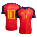 OLMO #10 Spain Home Soccer Jersey World Cup 2026 Red