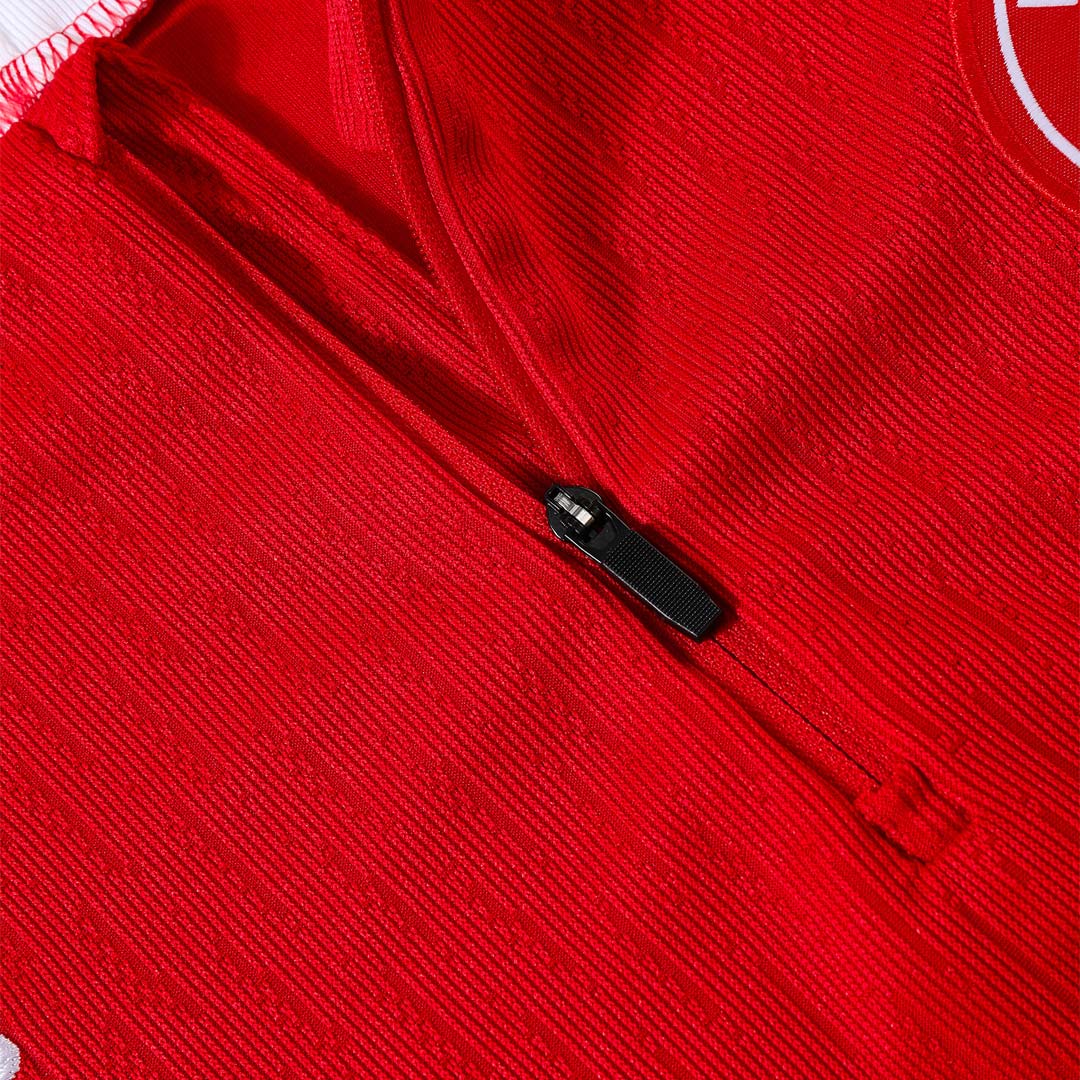Sudadera con cremallera PSG para niño (camiseta y pantalón), color rojo, 25/26