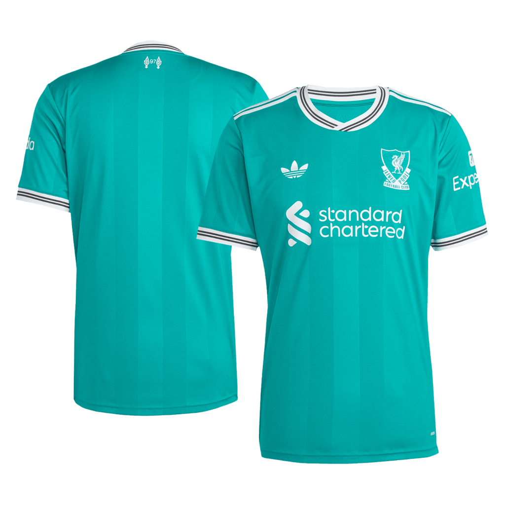 Camiseta de fútbol de visitante del Liverpool 2025/26
