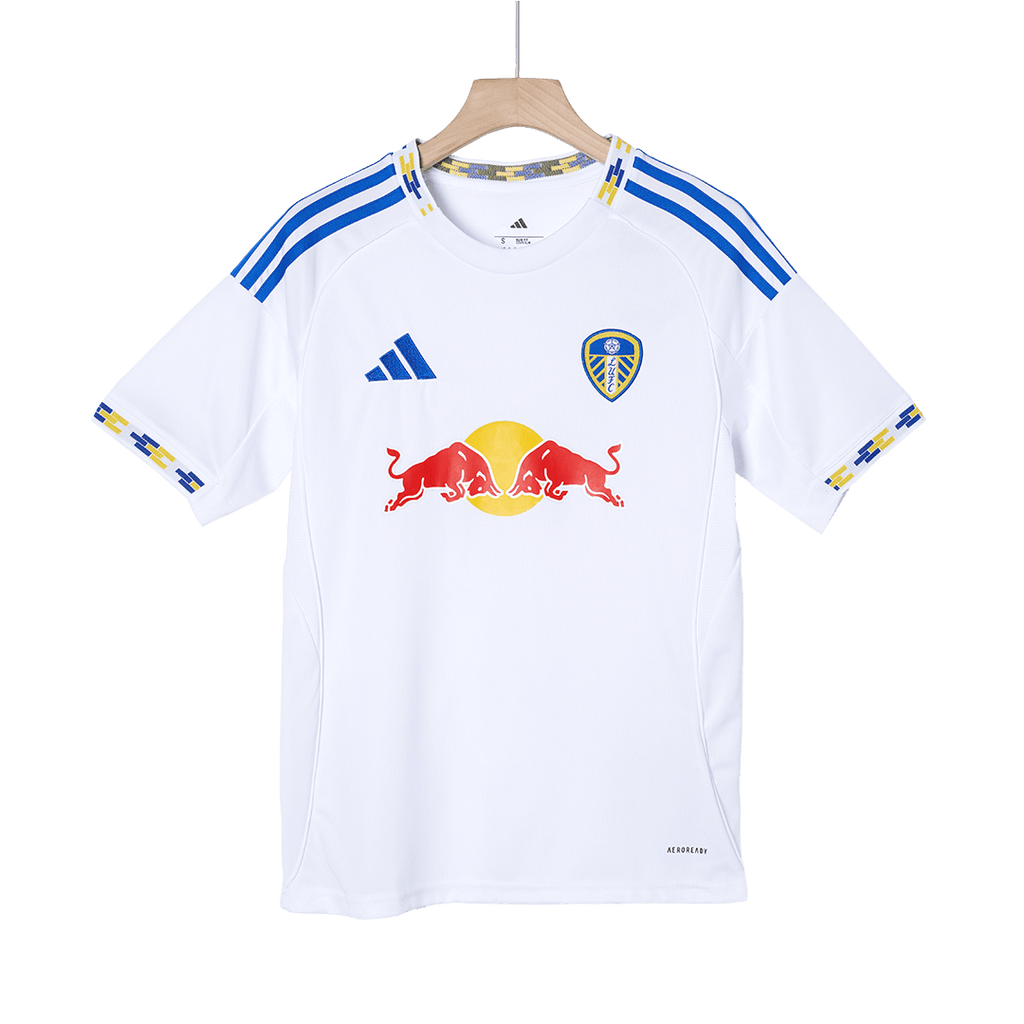 Camiseta de fútbol local del Leeds United 2025/26