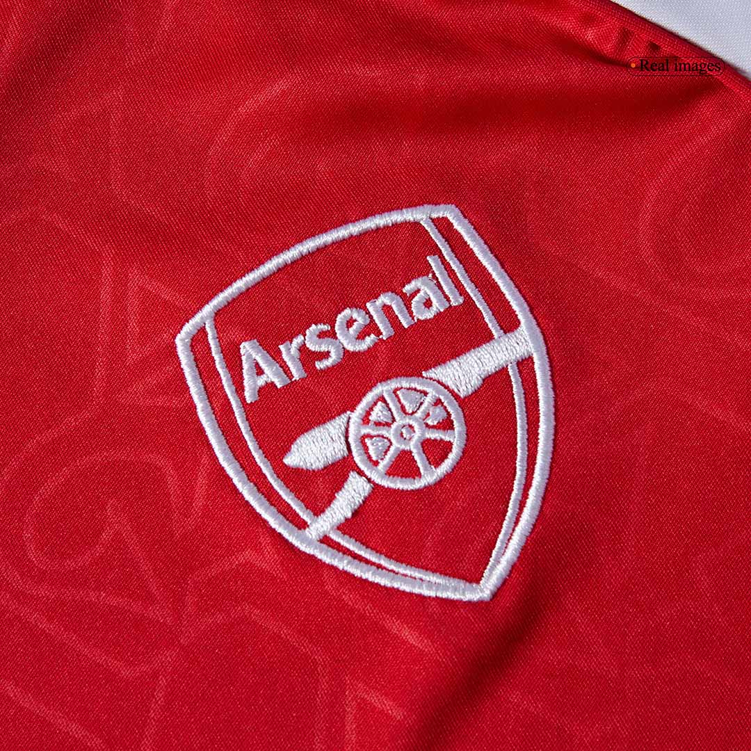 Kid's Arsenal Home Soccer Jersey Kit(Jersey+Shorts) 2025/26 Red