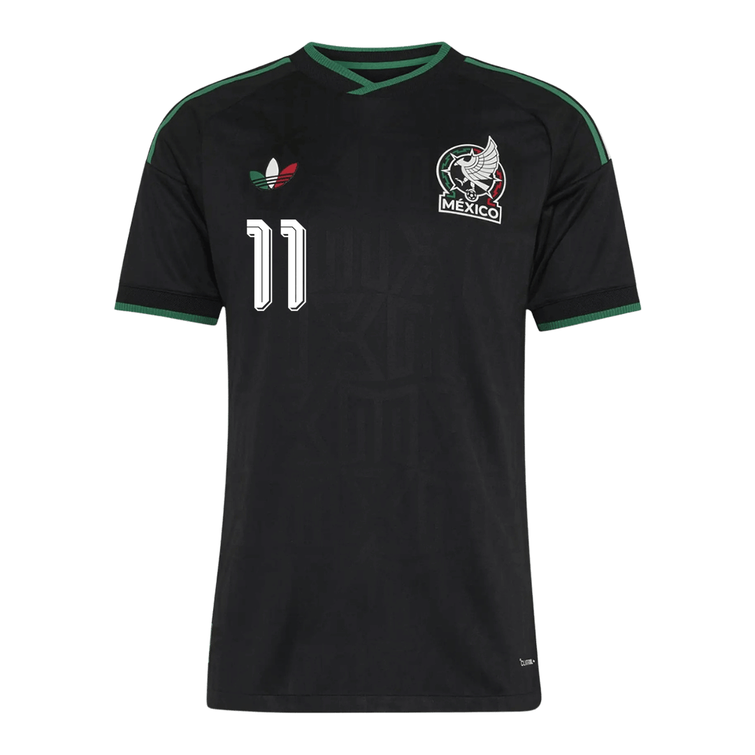 S.GIMENEZ #11 Player Version Mexico Third Soccer Jersey World Cup 2026 Black