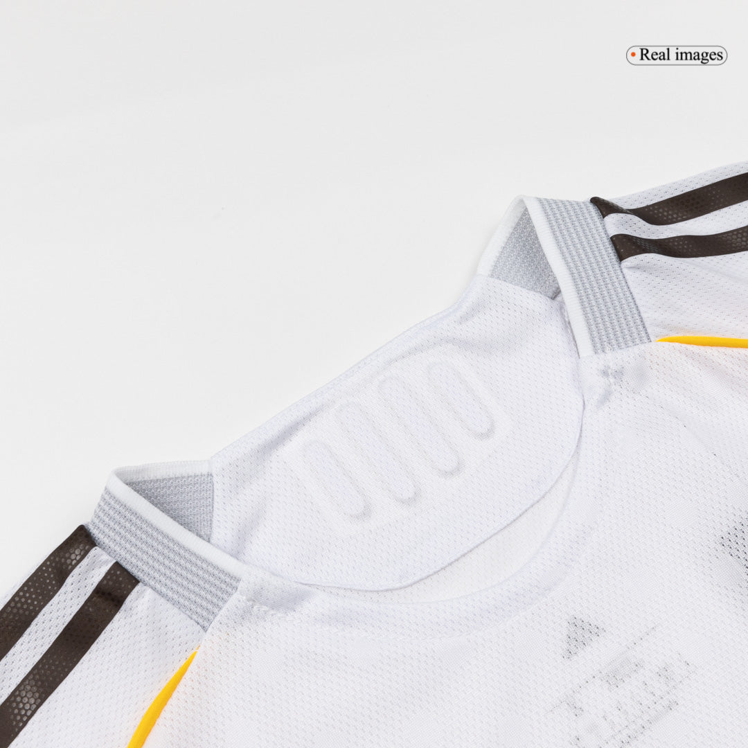 Maillot domicile authentique du Real Madrid 2025/26 blanc, n° 23, porté par F. Mendy.
