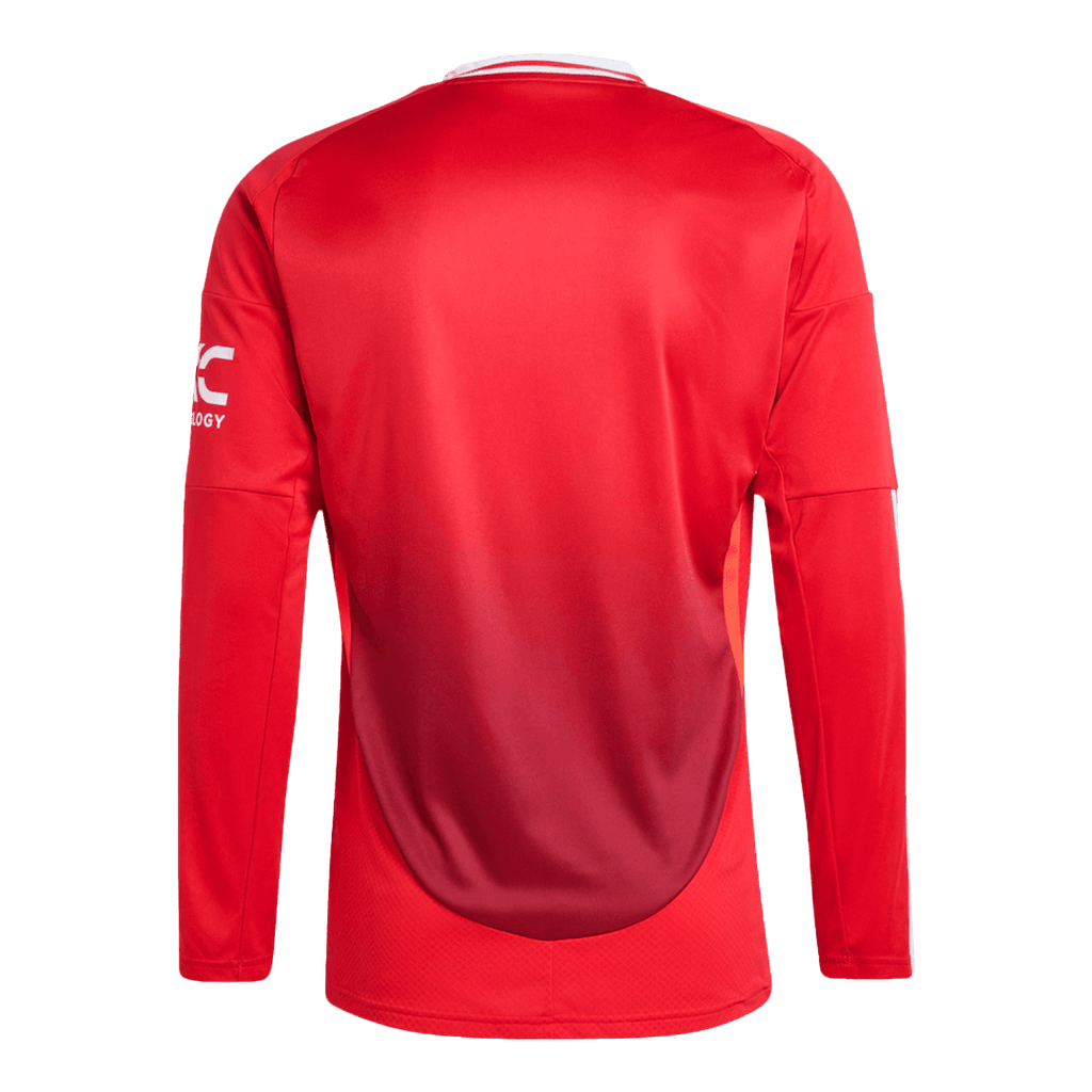 Manchester United Long Sleeve Home Jersey 2024/25