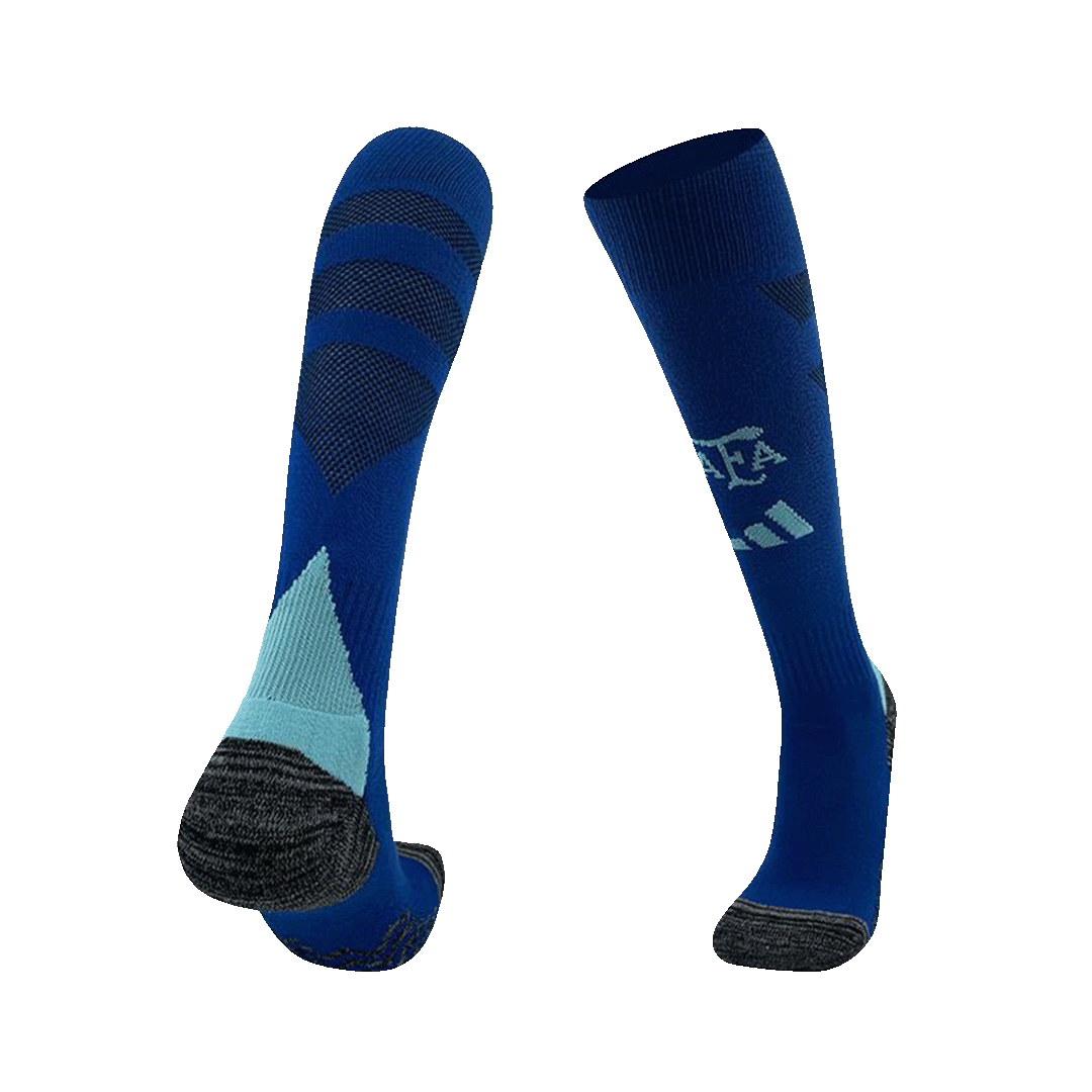 Argentina Away Soccer Socks 2024 - Football Shirt | SmartJerseys | Official Quality