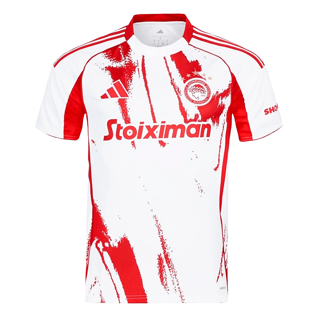 Olympiakos Away Soccer Jersey 2025/26 - Football Shirt | SmartJerseys | Official Quality