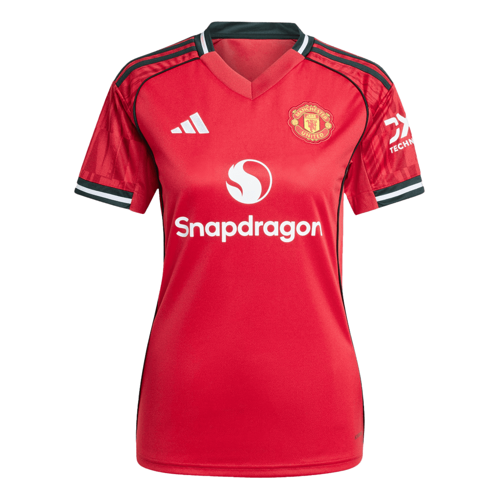 Women's Manchester United Home Soccer Jersey 2025/26 - Football Shirt | SmartJerseys | Official Quality
