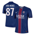JOÃO NEVES #87 Authentic PSG Home Soccer Jersey 2025/26 Navy - Football Shirt | SmartJerseys | Official Quality