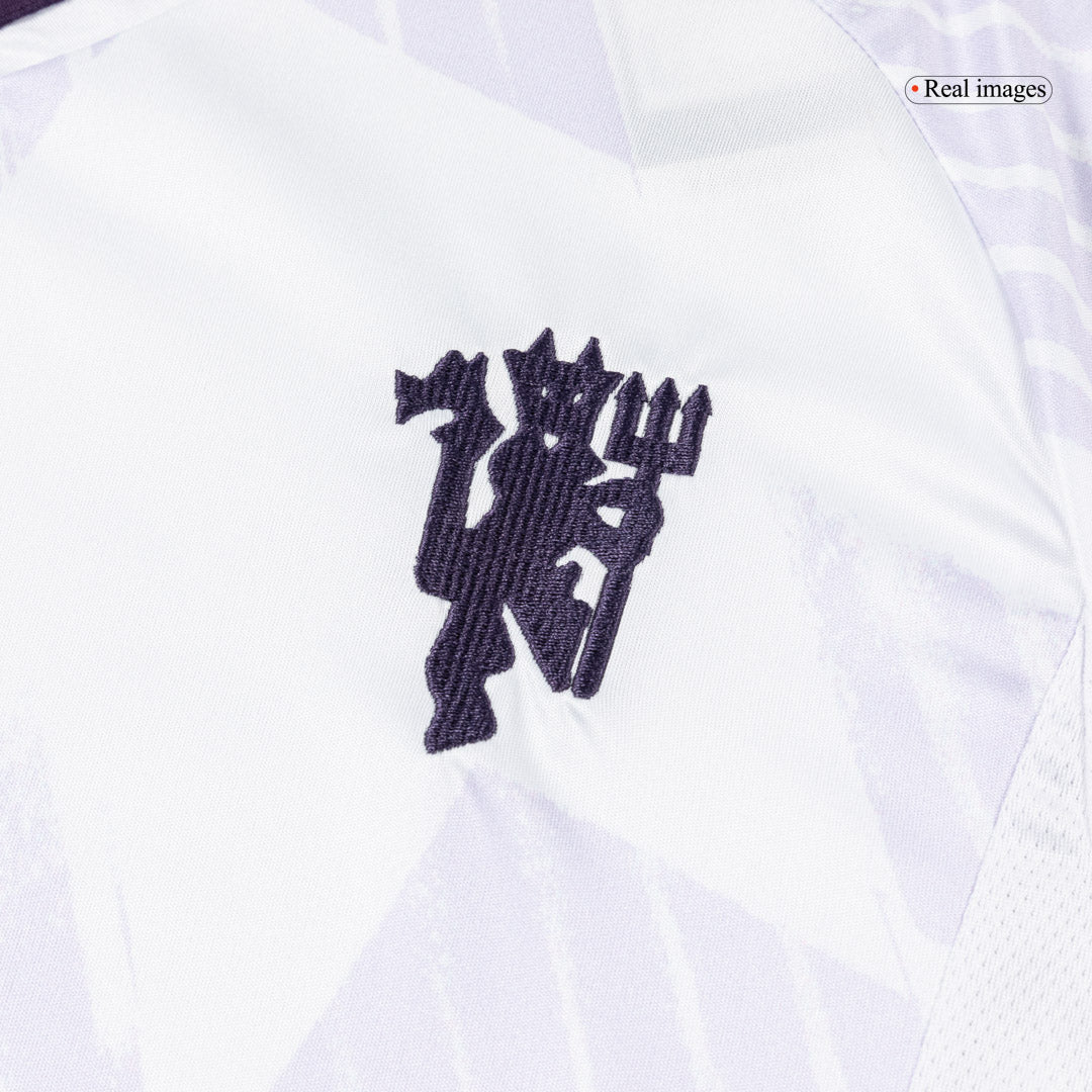 Manchester United Long Sleeve Away Soccer Jersey 2025/26