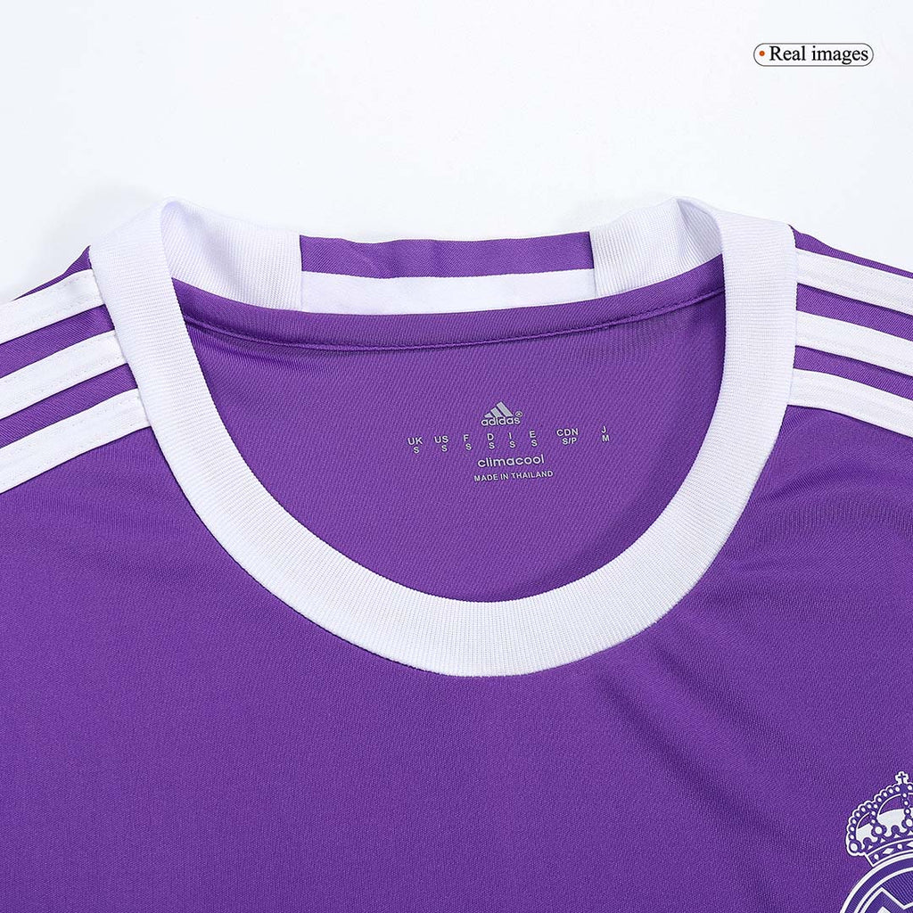 Real Madrid Away Jersey Retro 2016/17 - Long Sleeve