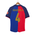 Barcelona GUARDIOLA #4 Home Soccer Jersey Retro 1999/00 - 100th Anniversary - Football Shirt | SmartJerseys | Official Quality