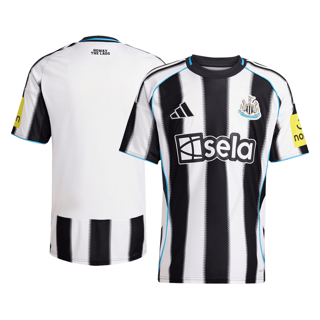 Newcastle United Home Soccer Jersey 2025/26 Black&White
