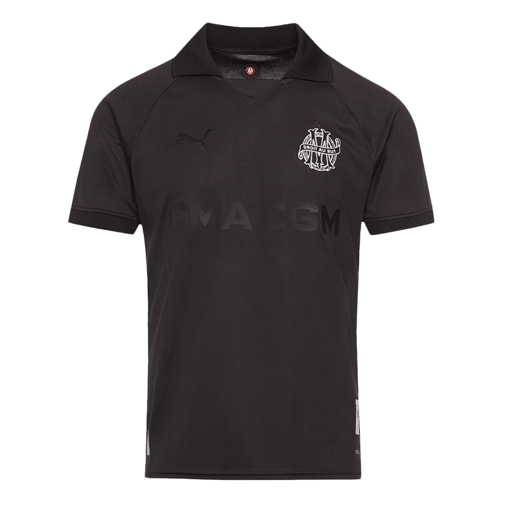 Marseille Goalkeeper Soccer Jersey 2024/25 - Black（125th Anniversary）
