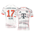 Bayern Munich OLISE #17 Away Soccer Jersey 2025/26 - Football Shirt | SmartJerseys | Official Quality