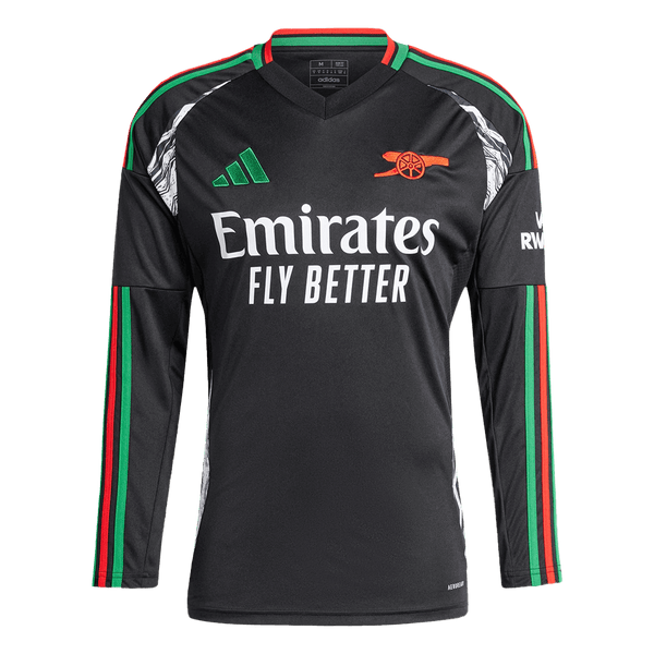 Arsenal Long Sleeve Away Soccer Jersey 2024/25 - Football Shirt | SmartJerseys | Official Quality