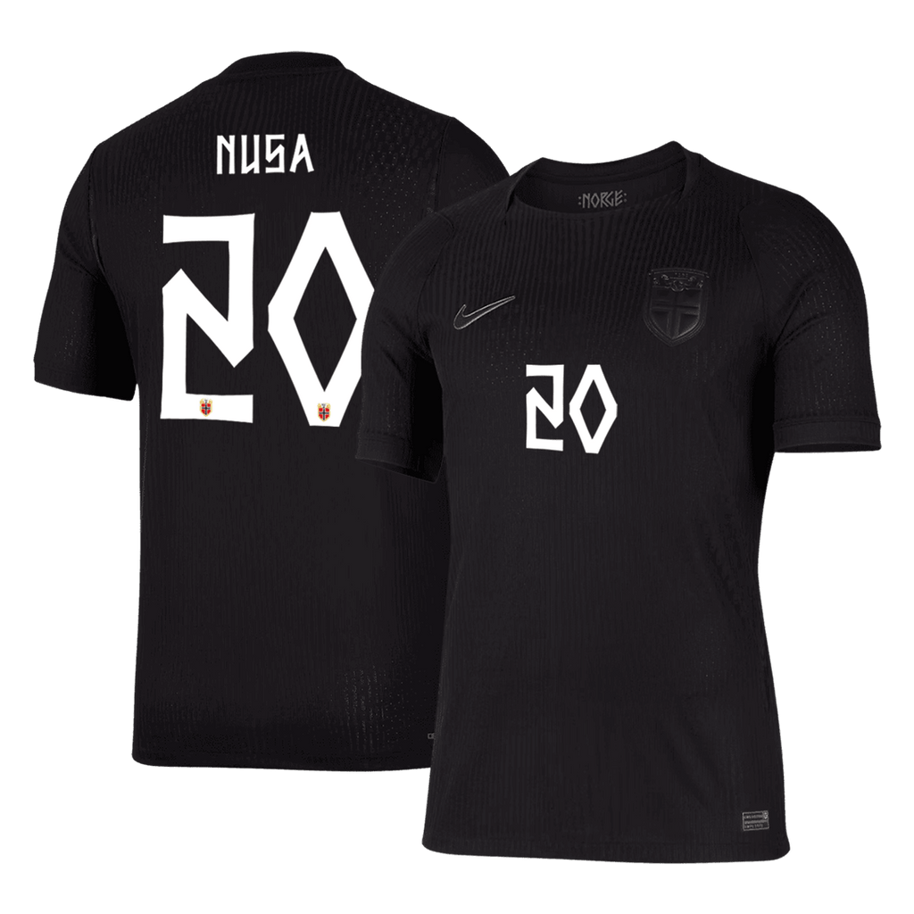 Norway NUSA #20 Away Soccer Jersey Authentic 2026