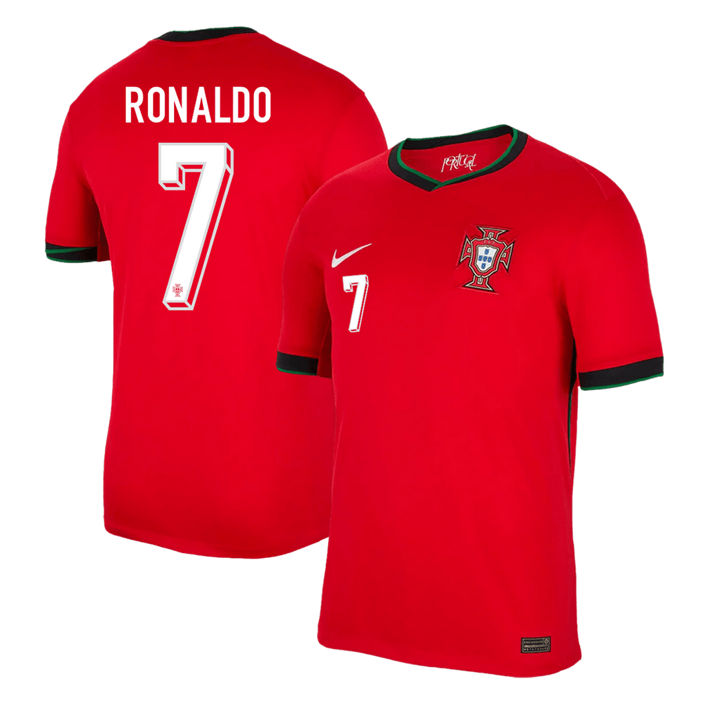 Portugal RONALDO #7 Home Jersey EURO 2024 - Football Shirt | SmartJerseys | Official Quality