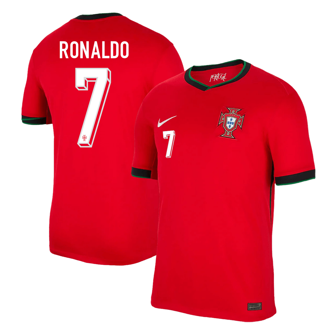 Portugal RONALDO #7 Home Jersey EURO 2024 - Football Shirt | SmartJerseys | Official Quality