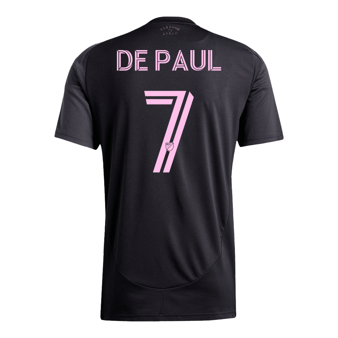 Maillot extérieur 2025 de De Paul, Inter Miami CF, numéro 7