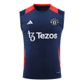 Manchester United Pre-Match Sleeveless Soccer Jersey 2024/25 - Football Shirt | SmartJerseys | Official Quality