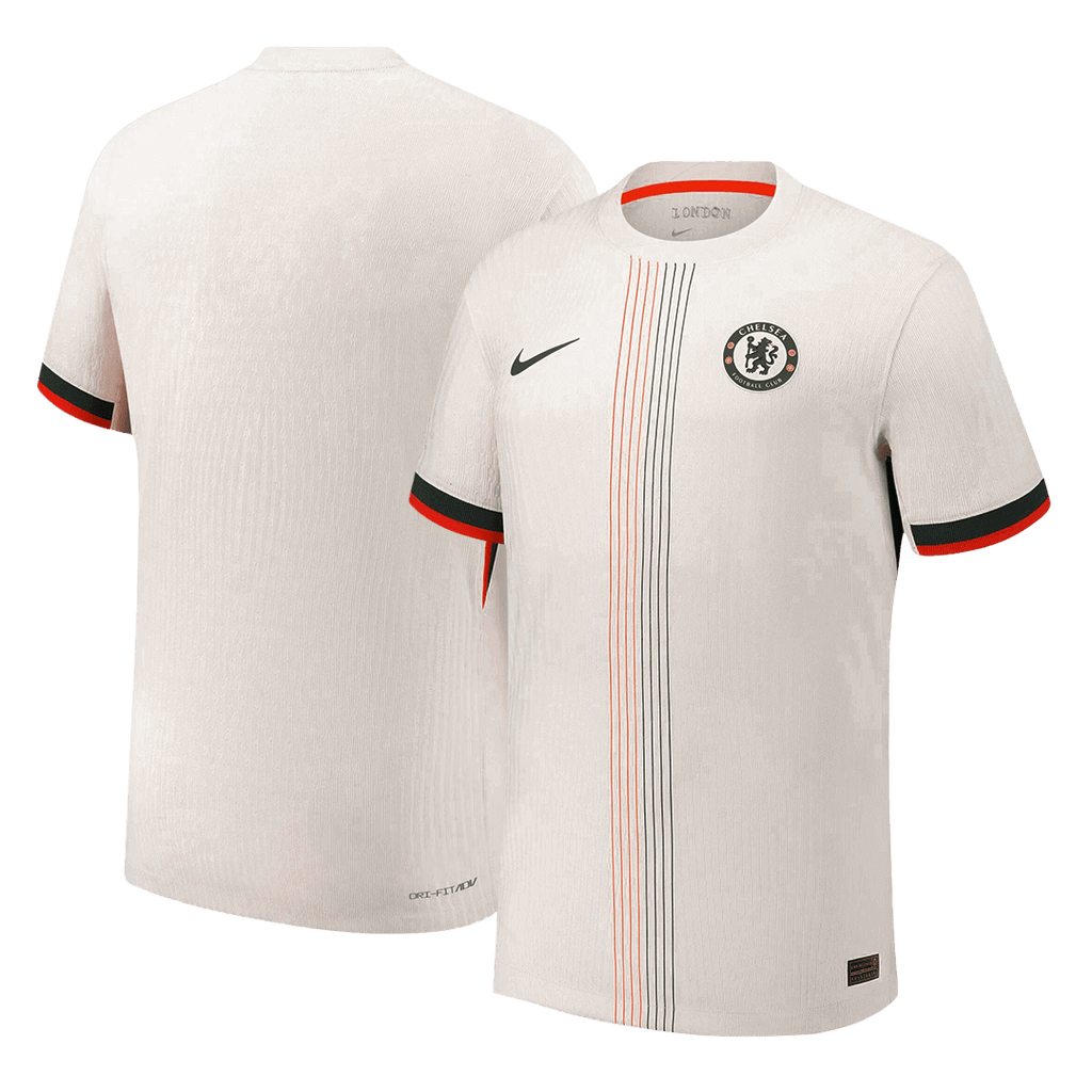 Authentic Chelsea Away Soccer Jersey 2025/26 White