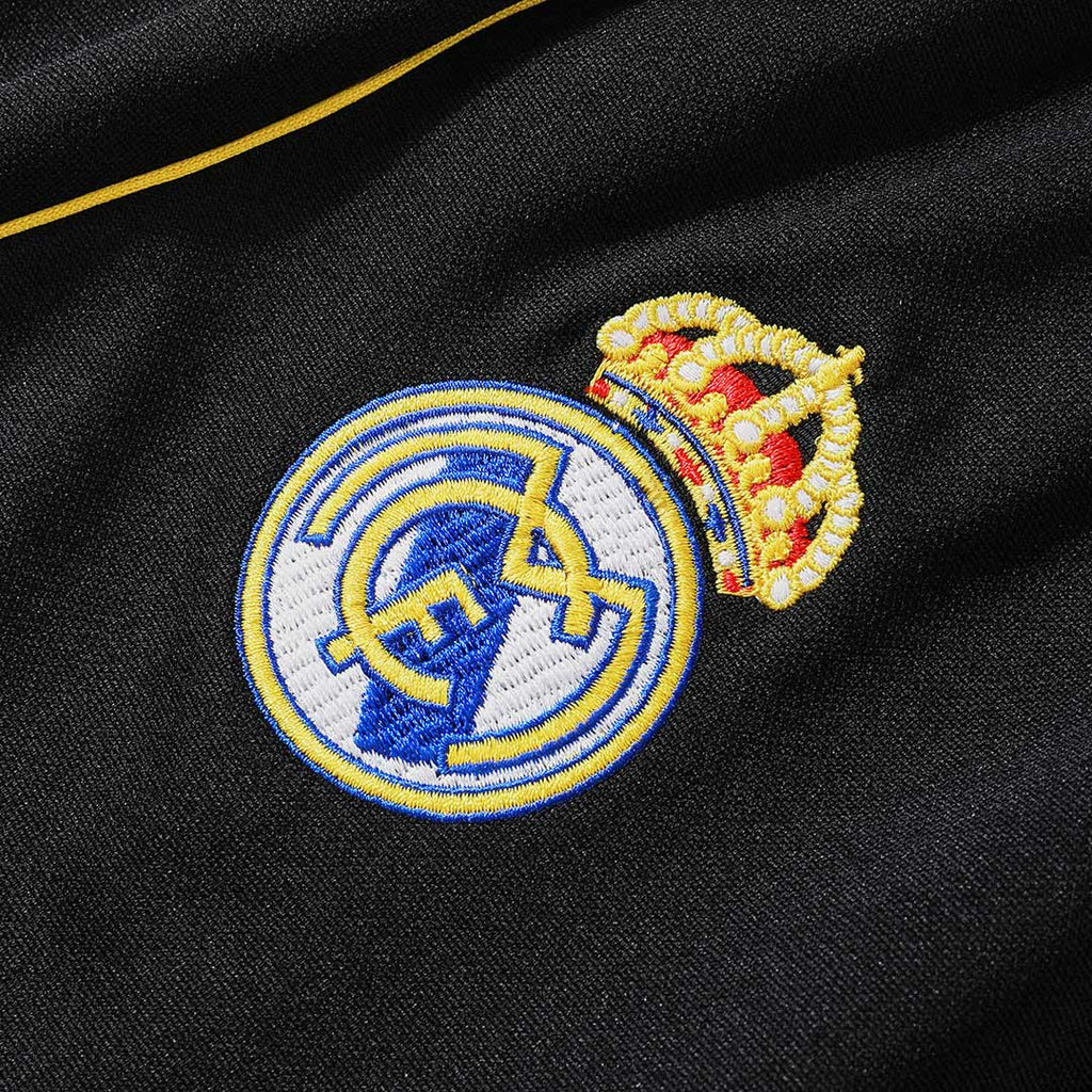 Ensemble sweat-shirt zippé Real Madrid pour enfant (haut + pantalon) 25/26 blanc