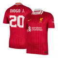 Liverpool DIOGO J. #20 Home Soccer Jersey 2024/25 - UCL Edition - Football Shirt | SmartJerseys | Official Quality