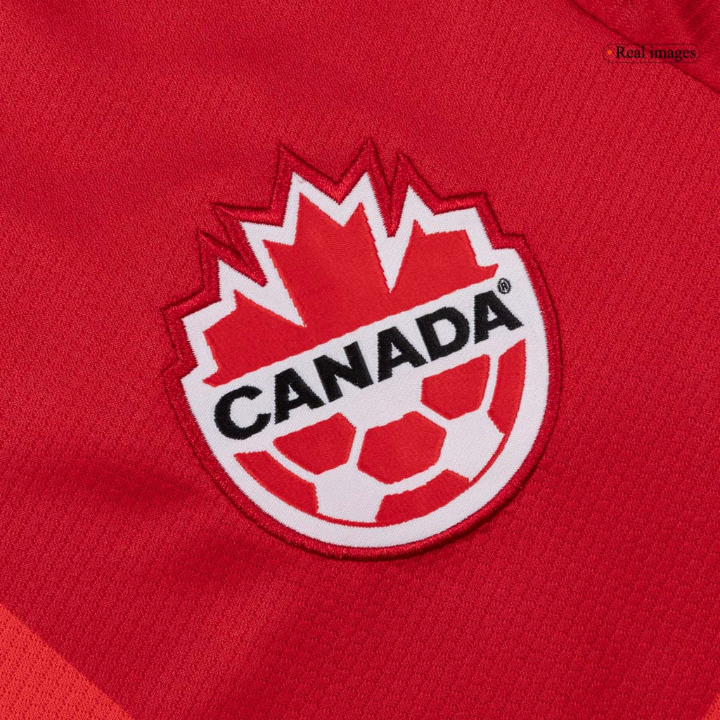 Canada Home Soccer Jersey World Cup 2026 Red
