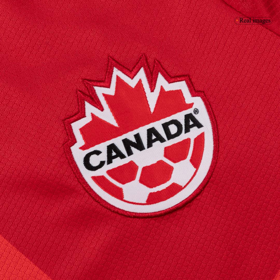 Canada Home Soccer Jersey World Cup 2026 Red