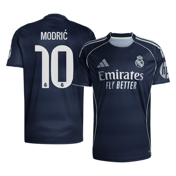Real Madrid MODRIĆ #10 Away Soccer Jersey 2025/26 - Football Shirt | SmartJerseys | Official Quality