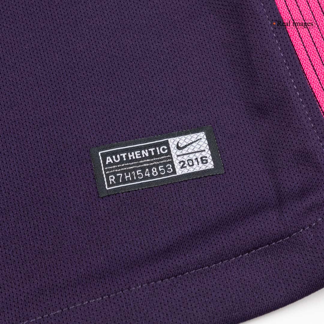Camiseta de fútbol retro de visitante del Barcelona 2016/17