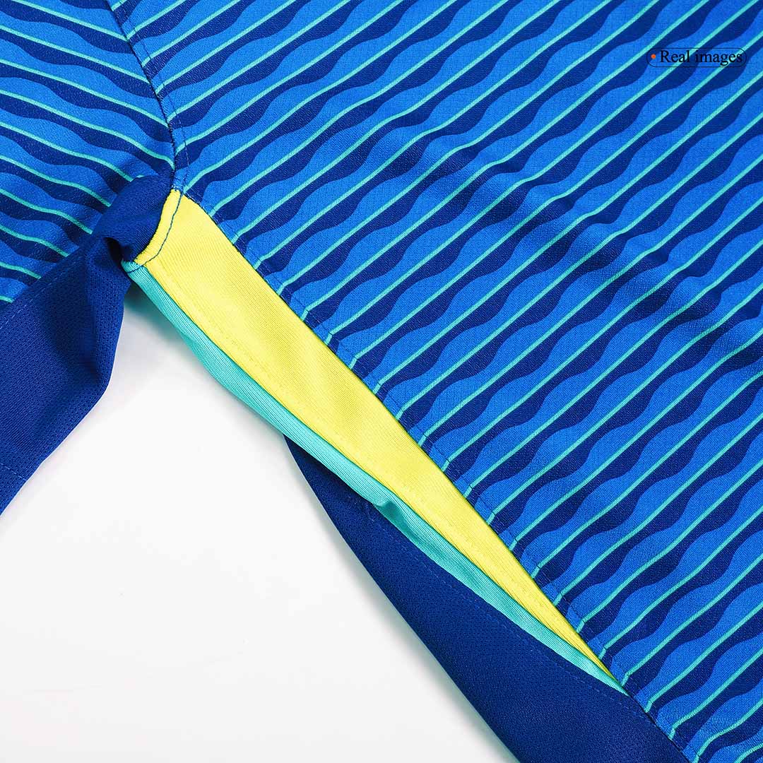Camiseta de visitante de Brasil VINI JR. #7 de la Copa América 2024 