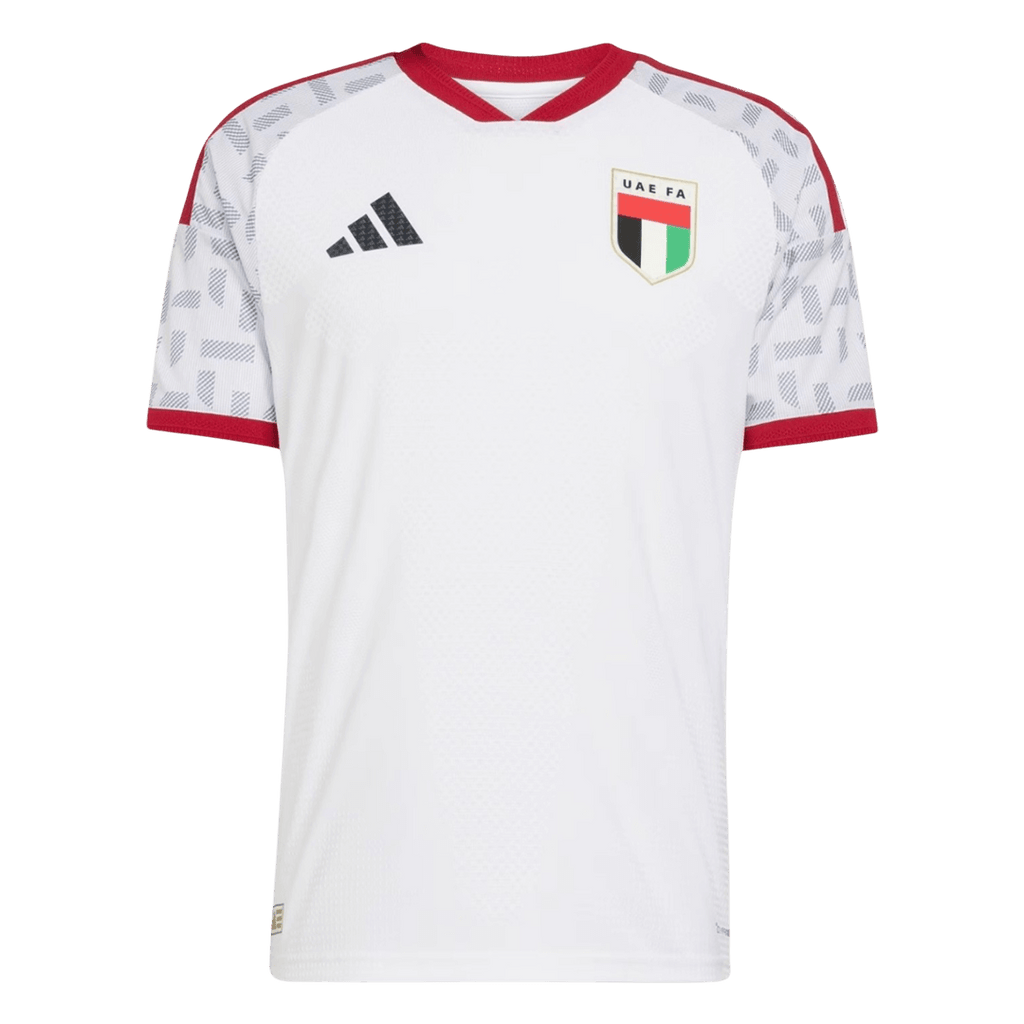 United Arab Emirates Home Soccer Jersey World Cup 2026 White - Football Shirt | SmartJerseys | Official Quality