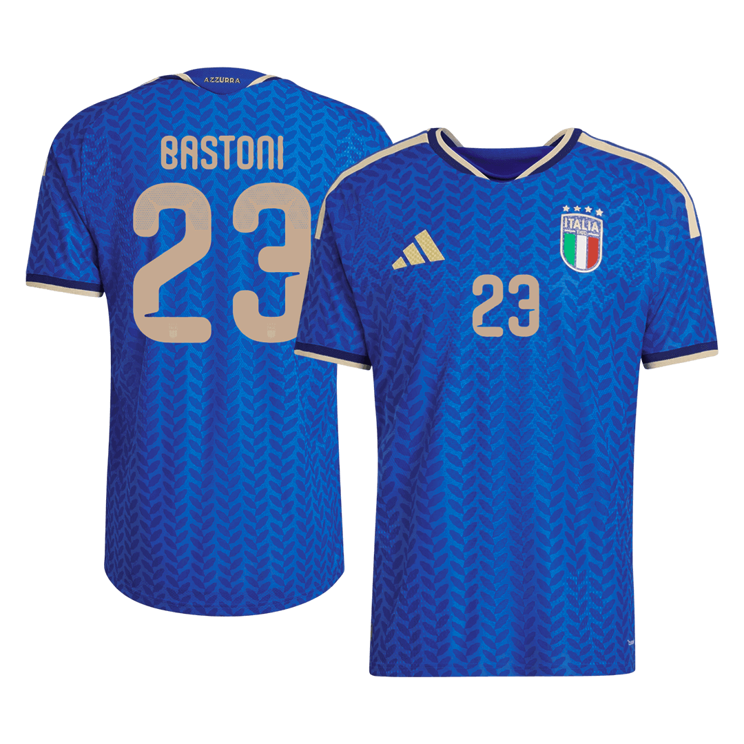 Italy BASTONI #23 Home Soccer Jersey Authentic 2026 - Football Shirt | SmartJerseys | Official Quality