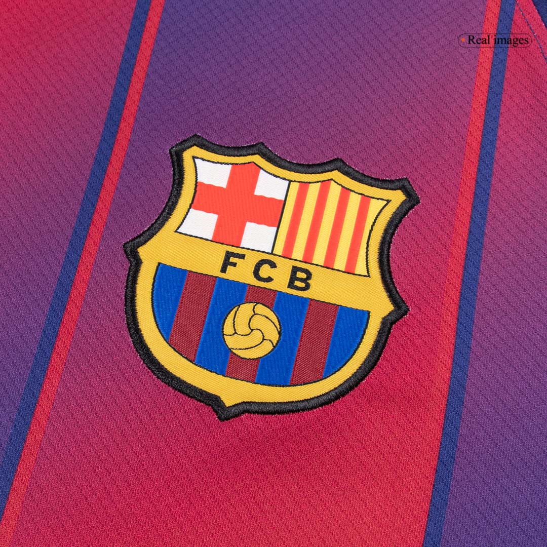Camiseta de fútbol local del Barcelona F.DE JONG #21 2025/26 - Edición UCL