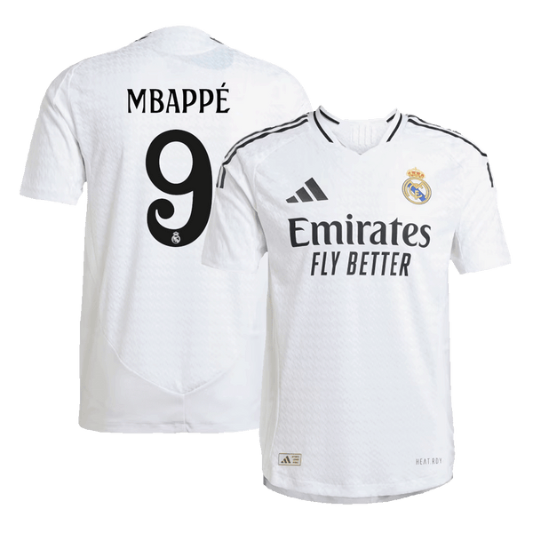 Real Madrid MBAPPÉ #9 Home Jersey Authentic - Football Shirt | SmartJerseys | Official Quality