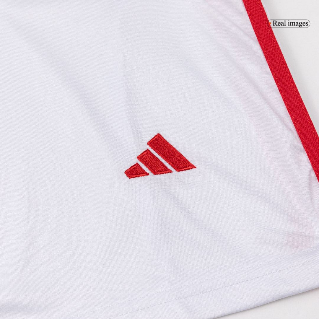 Kid's Benfica Third Away Soccer Jersey Kit 25/26 White