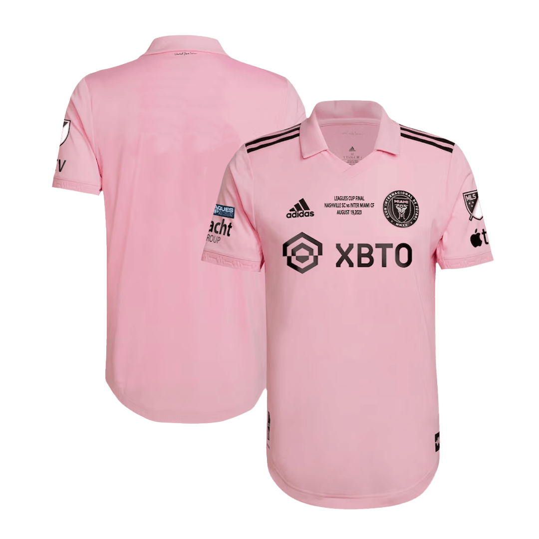 Inter Miami CF Home Jersey Authentic 2023 - Leagues Cup Final - Football Shirt | SmartJerseys | Official Quality