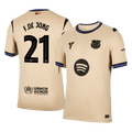 Barcelona F.DE JONG #21 Away Soccer Jersey 2025/26 - UCL Edition - Football Shirt | SmartJerseys | Official Quality