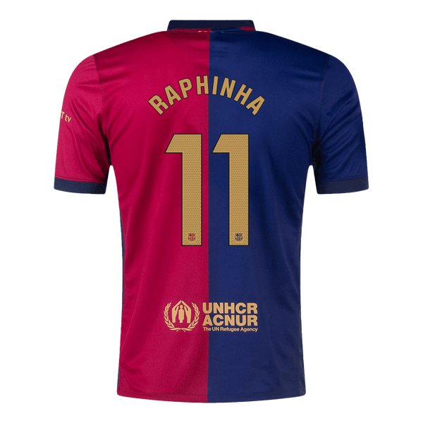 Camiseta Barcelona RAPHINHA #11 Primera equipación 2024/25