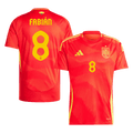 Spain FABIÁN #8 Home Jersey EURO 2024 - Football Shirt | SmartJerseys | Official Quality
