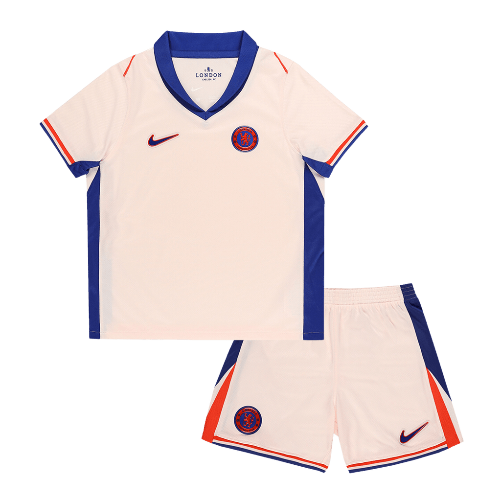 Chelsea Away Soccer Jersey Kit 2024/25 Kids(Jersey+Shorts) - Football Shirt | SmartJerseys | Official Quality