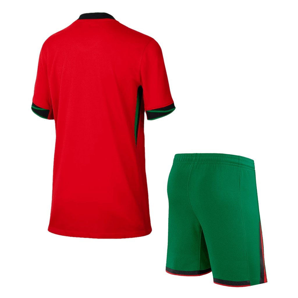 Maillot domicile du Portugal pour enfants (maillot + short) EURO 2024 